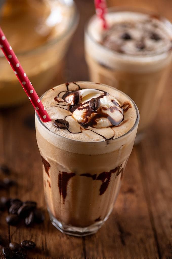 Cold Coffee with Ice Cream