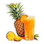 FRESH PINEAPPLE JUICE