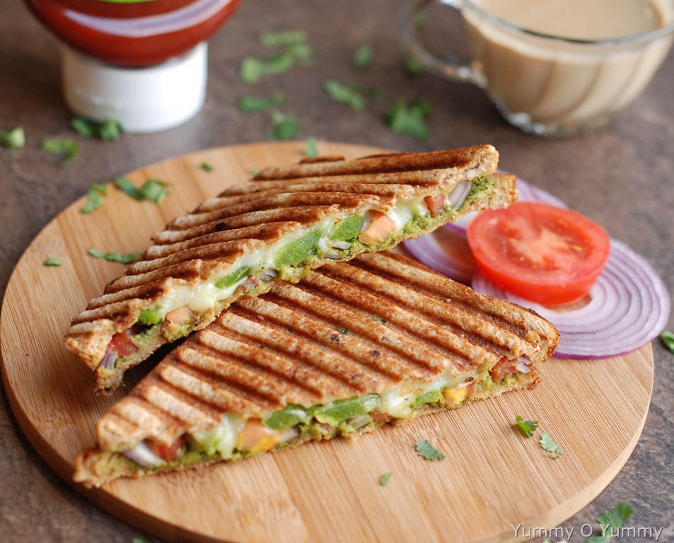 Cheese Chatni Sandwich