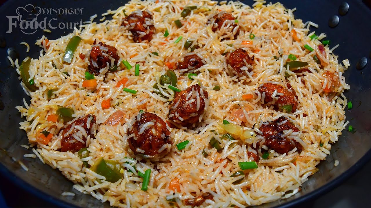 Veg Manchurian Rice