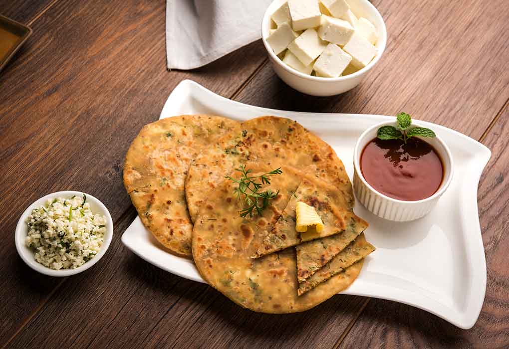 Paneer Cheese Paratha